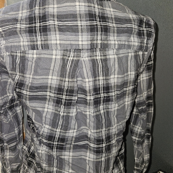 SO Womans Long Sleeve Flannel Size S - Picture 6 of 11